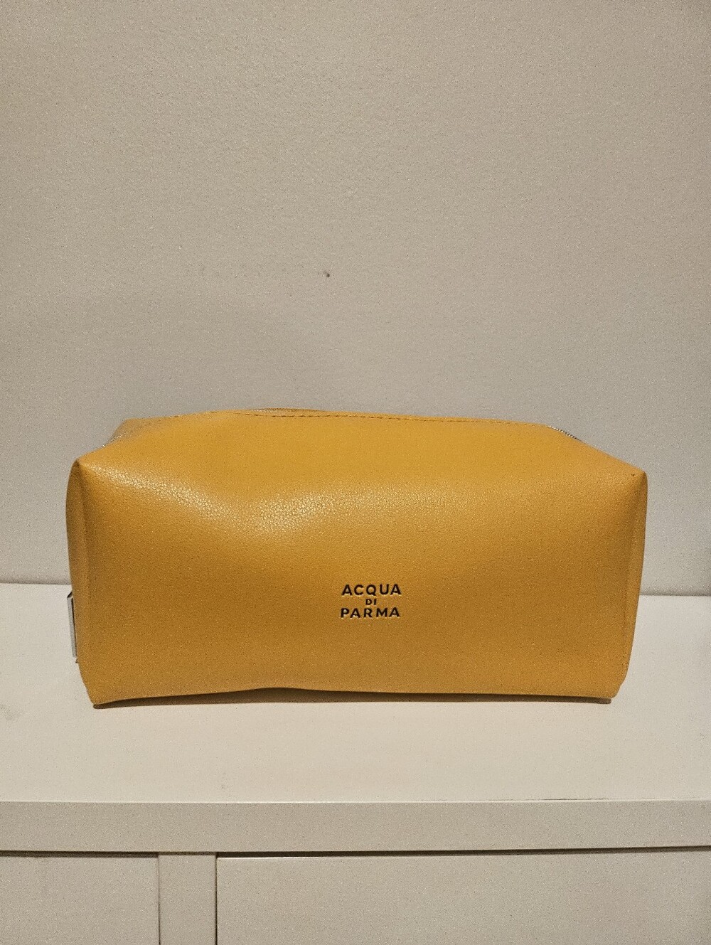 Acqua Di Parma Mustard Yellow Toiletry Case